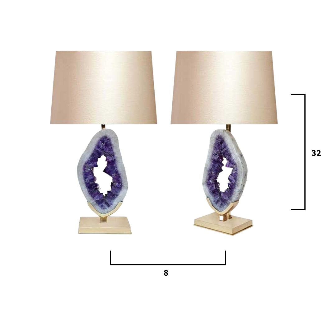 Natural Amethyst Lamps - Image 5