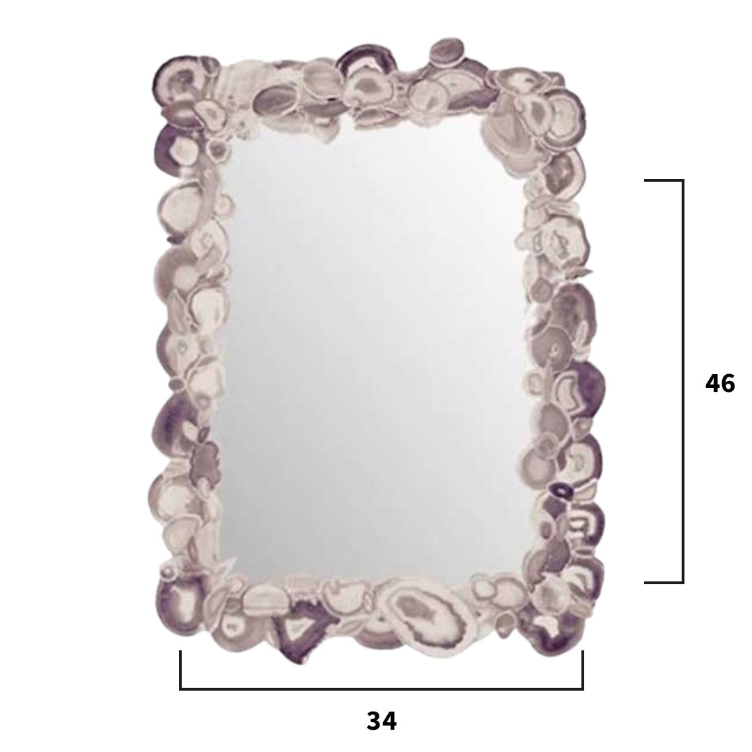 Natural Agate Mirror - Image 5