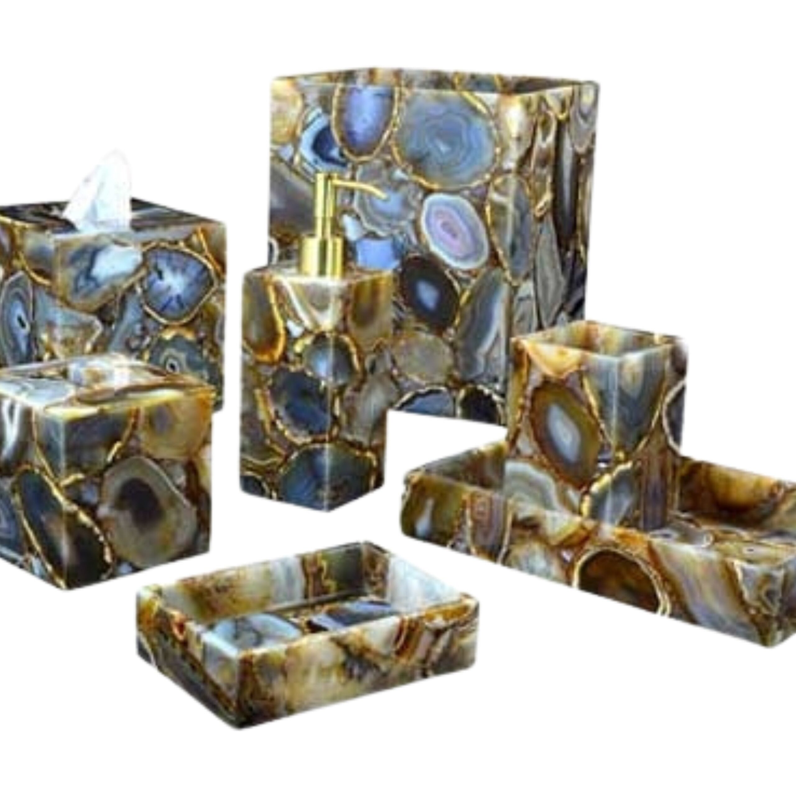 Agate Bath Set - Image 4