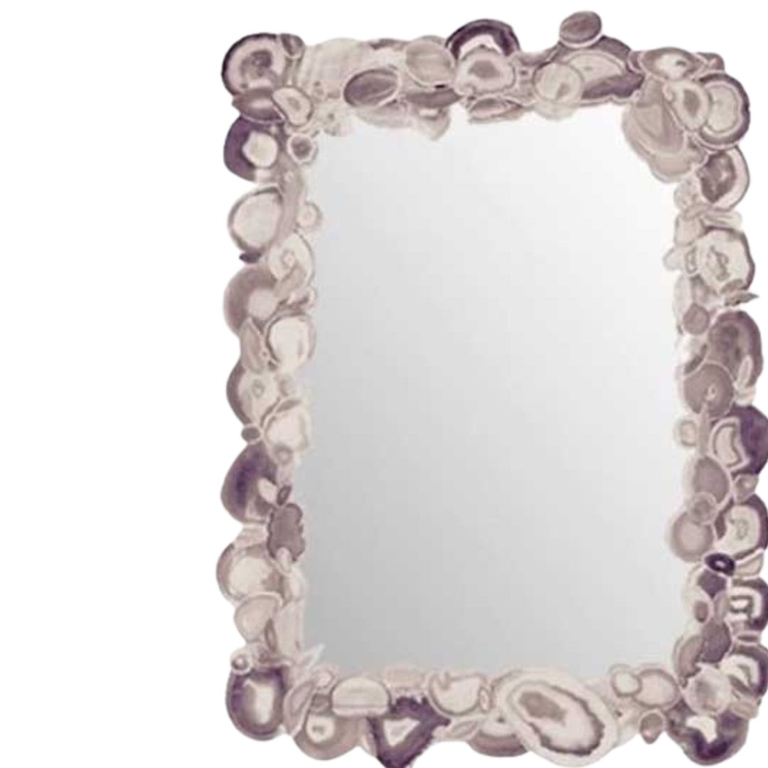 Natural Agate Mirror - Image 4