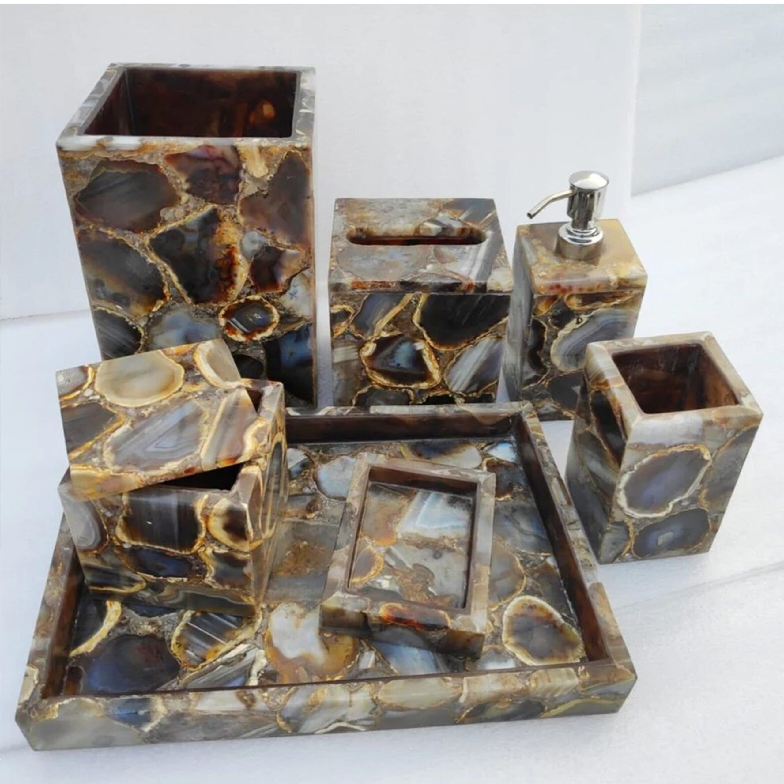 Agate Bath Set - Image 5