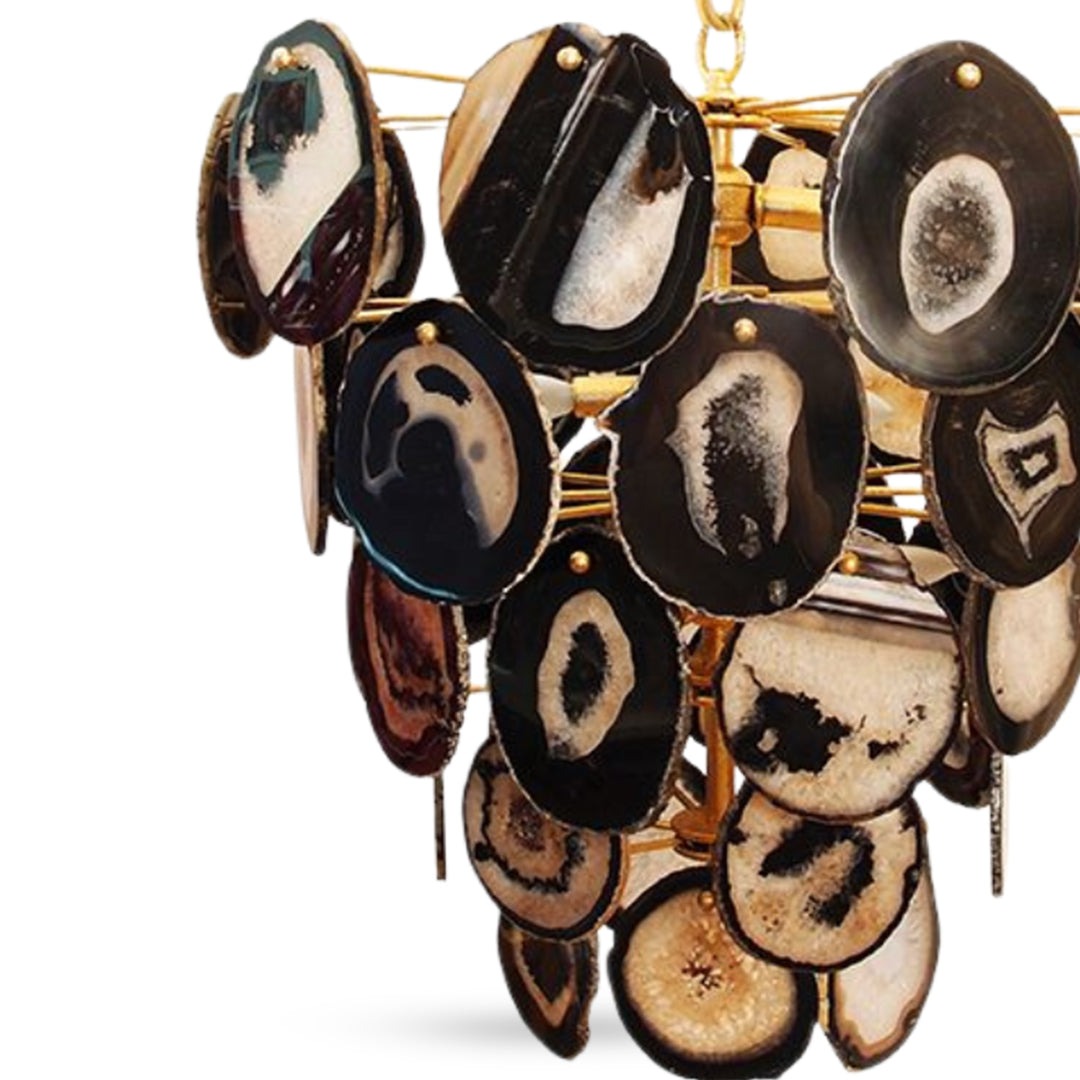 Black Agate Chandelier - Image 4