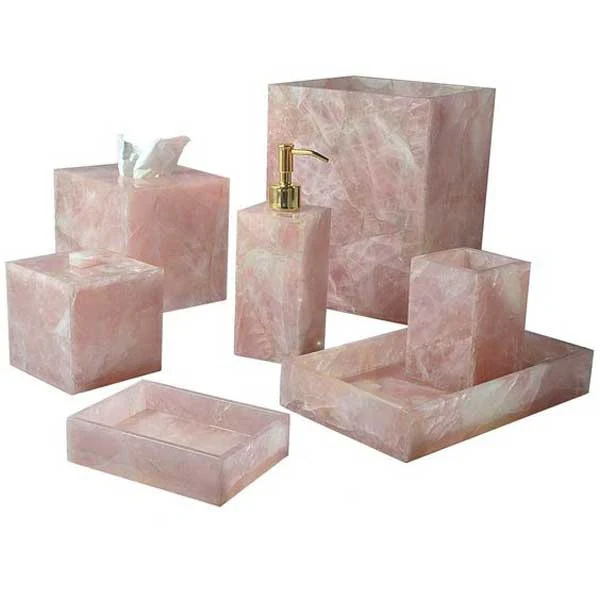 Rose Quartz Bath Set - Image 4