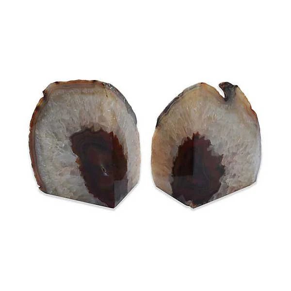 Agate Bookends in BROWN - Image 5