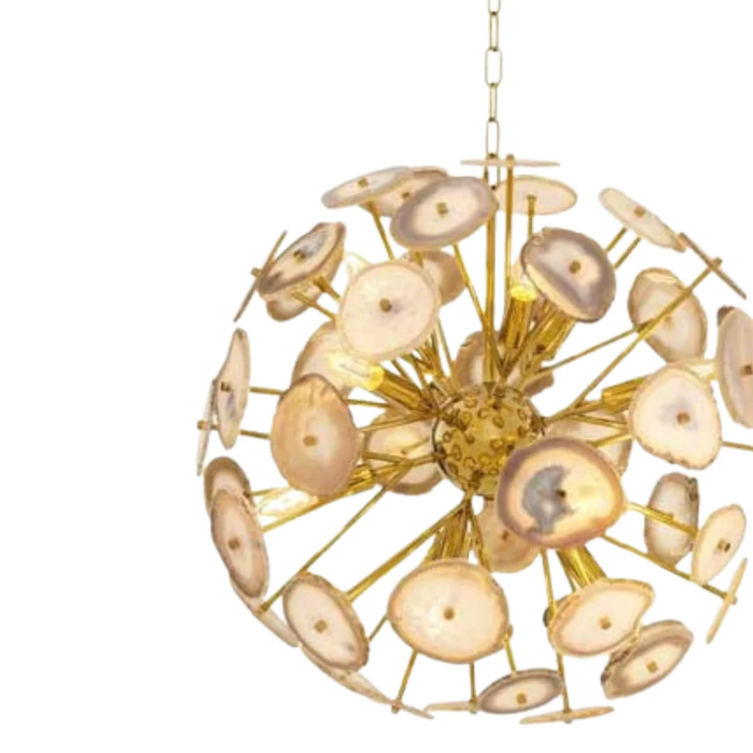White Agate Chandlier - Image 5