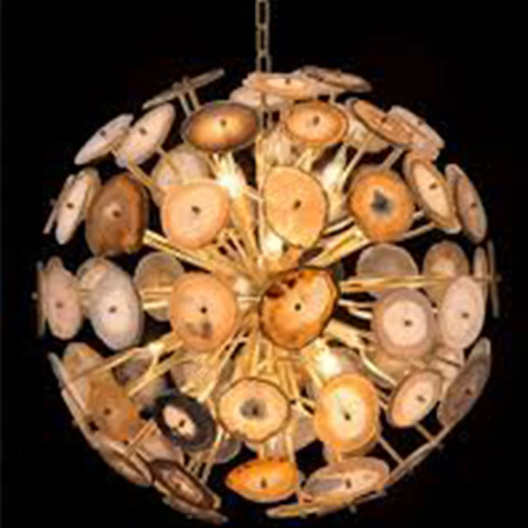 White Agate Chandlier - Image 2