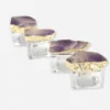 Amethyst Napkin Rings