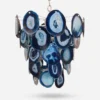 Blue Agate Chandelier
