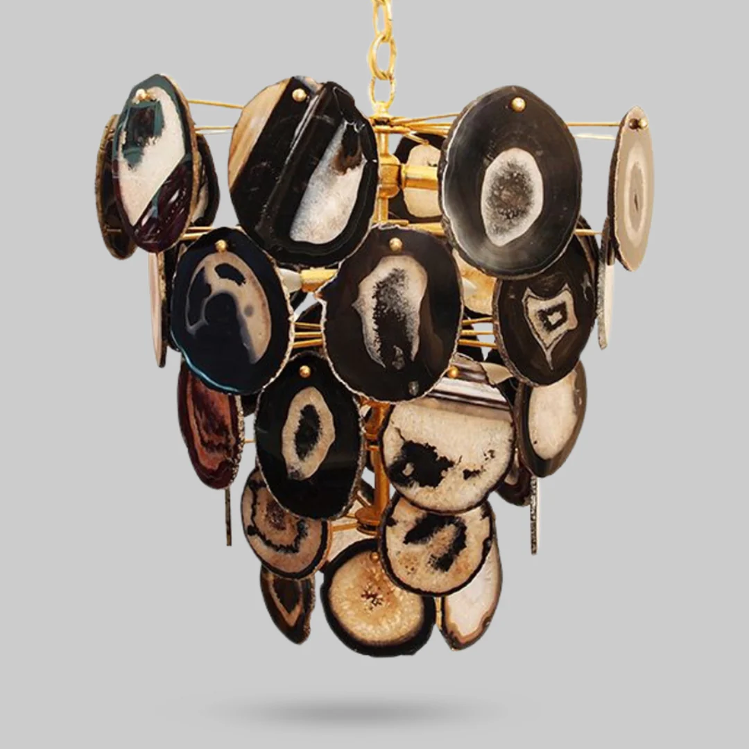 Black Agate Chandelier - Image 2
